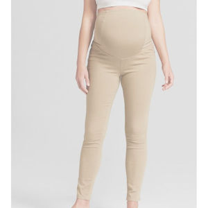 Crossover Panel Skinny Maternity Jeans - Isabel Maternity by Ingrid & Isabel